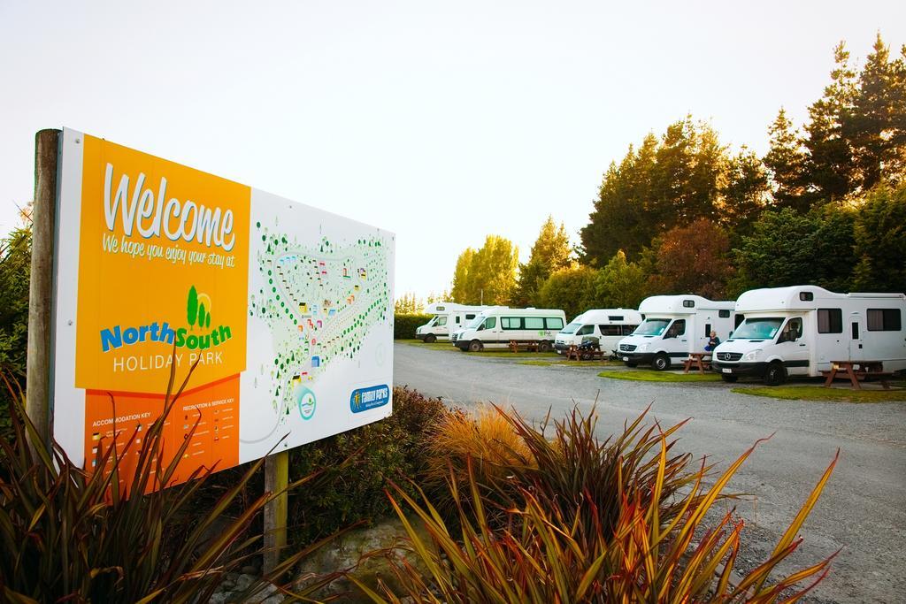North South Holiday Park Christchurch Eksteriør billede